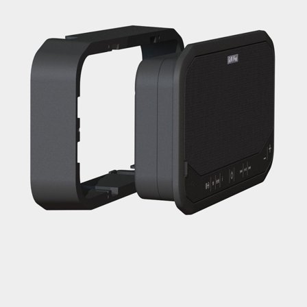 Spacer / spacer ring Fusion Spacer, black, 43 mm, suitable for Fusion Panel-Stereo