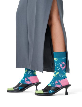 Happy Socks Cancer Sock - Blue - 41-46