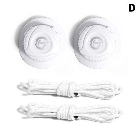 1Par Sneaker ShoeLisser Elastisk No Tie Skolisser Stretching Lo