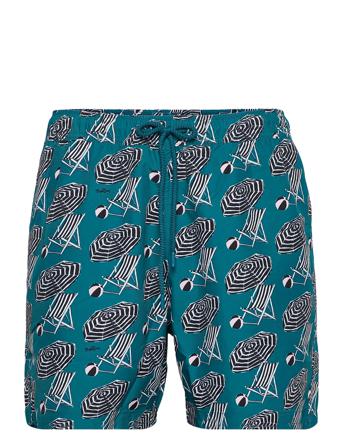 Borg Print Swim Shorts Patterned Björn Borg