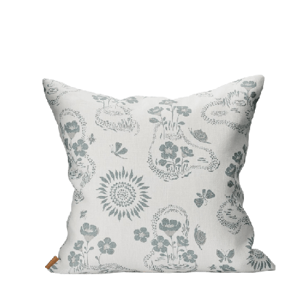 Littlephant Kuddfodral Linne 50x50cm - Midsummer Morning Kuddar Unisex Vit 50x50 cm