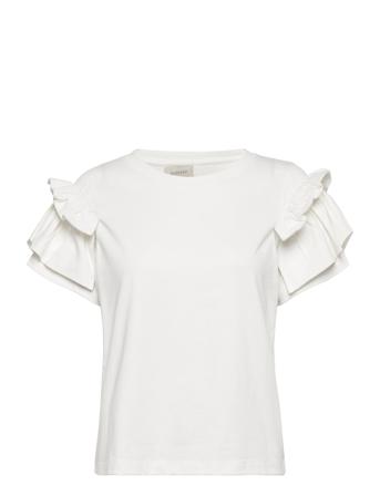 Orio Org Cotton Tee White Residus