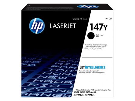 HP Toner W1470Y 147Y 42K Svart - Lyreco - Toner och bläck - Tonerkassetter - Toner HP