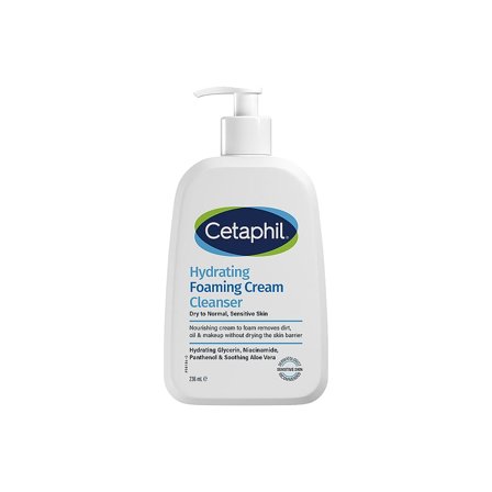 Cetaphil Hydrating Foaming Cream Cleanser 236 ml, Skincare, Dermatologisk- & SpecialSkincare, Ansigtspleje