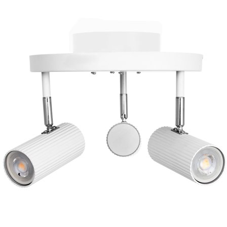 Globen lighting Hubble 3 taklampe, hvit
