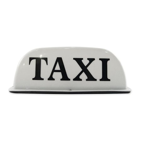 12V Taxi Top Light Tak Taxi Skilt med Magnetisk Base Vanntett Taxi Dome Light