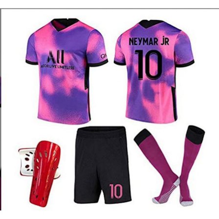 Fotballdrakt Paris rosa 22-23 nr. 7 nr. 10 nr. 30 draktsett utenlandshandel stor mengde pris