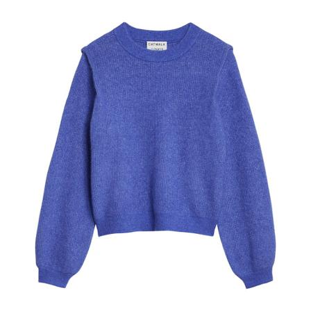 Catwalk Junkie Knit Moon Blå, Dame Striktrøjer