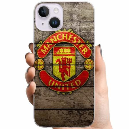 Apple Iphone 14 Plus Tpu Mobilskal Manchester United Fc