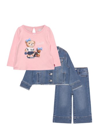 Levi's 3P-3Pc Pant Set - Blue - 80