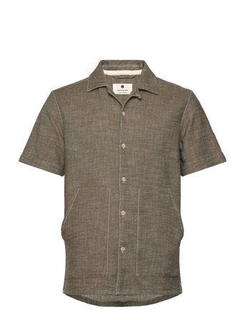 Anerkjendt Akkurt Twill S/S Shirt - Green - S