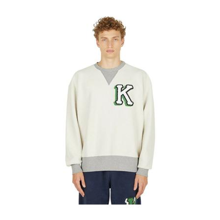 Kenzo Sweatshirts Hoodies vit, Herr, Herr, Storlek: 2XL