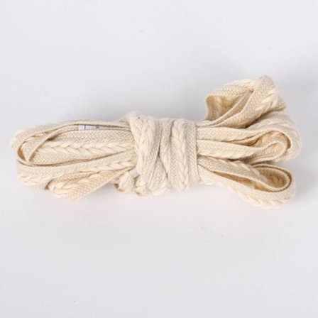 Vävda skosnören Platta skosnören 7 7 7