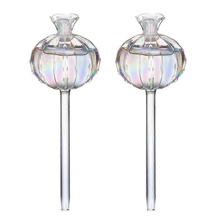 Automatiske vanningskuler i glass, formet som blomster, plantevanner, dryppvanning for potteplanter {EE}