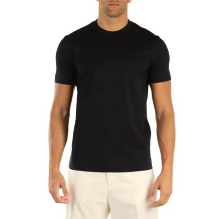 Emporio Armani T-Shirts , Blauw , Heren , Maat: L
