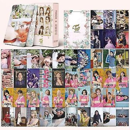 Twice 54 stk Lomo Kort More And More Album Kort Fotokort Mini Plakat For Fans Twice Kort