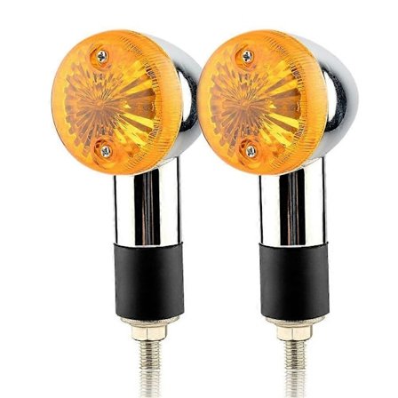 2 stk. Universal Motorsykkel Blinklys Foran og Bak For Honda Shadow VT 750 1100 VTX 1300 1800 C Motorsykkel Blinklys