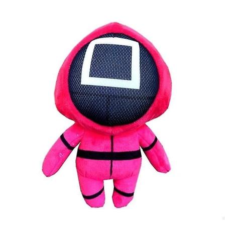 Rose Squid Game Plysch fyllda docka karaktärsleksaker Halloween julklappar för barn Rose square