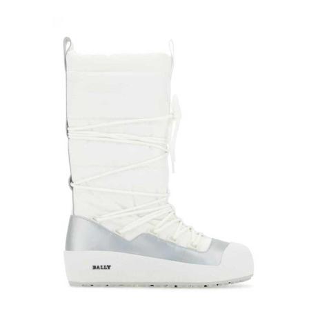 Bally, Boots Wit, Dames, Maat:40 EU