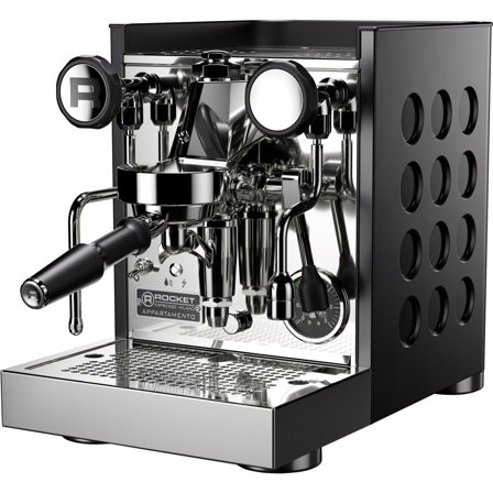 Rocket Appartamento TCA espressomaskin, svart | Kaffe > Espressomaskiner | Bagaren och Kocken