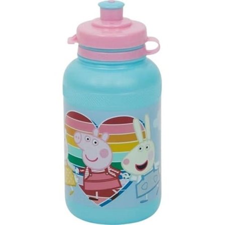 Peppa Pig Greta Gris 08129 Vattenflaska Dricksflaska 15cm 400ml