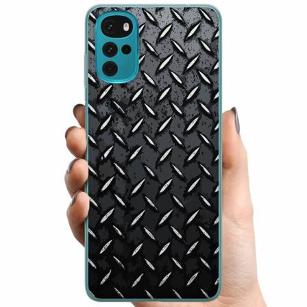 Motorola Moto G22 Tpu Mobilskal Metalliskt Mönster