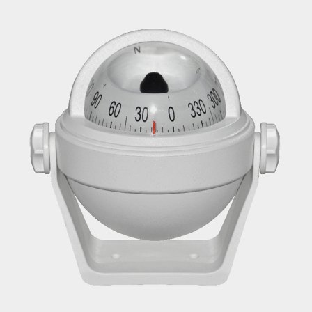 Riviera kompass m/bygel Stella 2½", vit