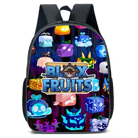 ROBLOX Blox Fruits Ryggsäck Skolväska Barn Axel Laptopväskor Resa Ryggsäck C C 30*15*40cm