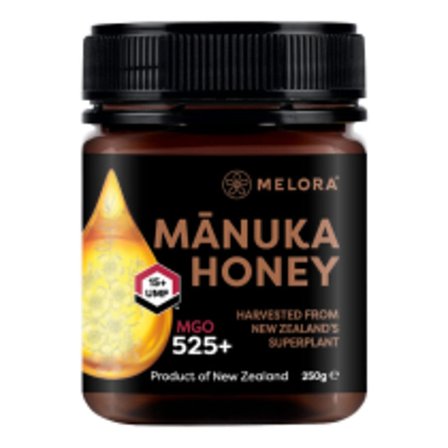 Melora Manuka Manuka Honning MGO 525+ 250 g, Helse & Madvarer, Smørepålæg, Honning