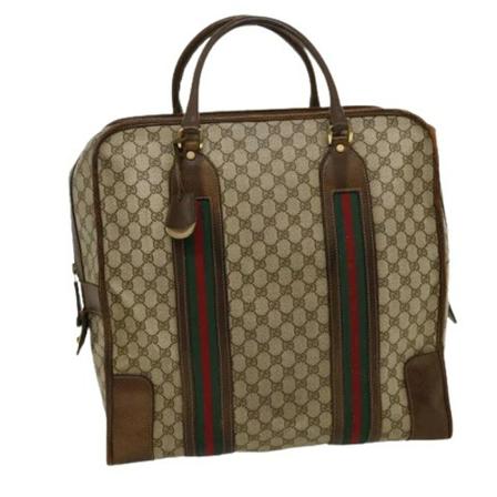 Gucci Vintage Pre-ownedLeathertravel-bags inbo, Dame Vintage Tasker, Størrelse: ONE Size