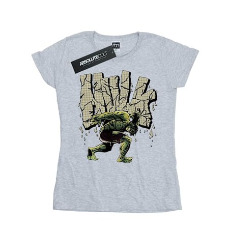 Marvel Womens/Ladies Hulk Rock Bomull T-shirt M Sports Grey