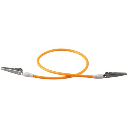 5 stk. smekkeholdere, engangs silikonkjede og klemme smekkeholder, flerfarget silikonkjede bærbar serviett holder (oransje)