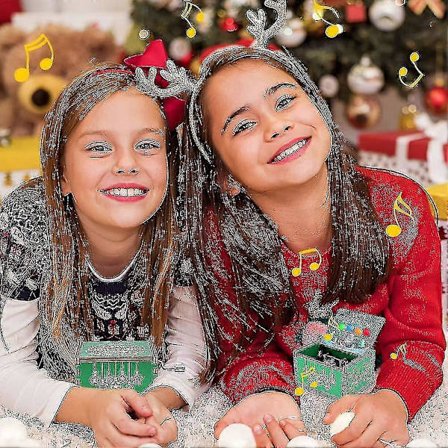 Spilledåse, træspilledåse kunstværk hånddrevet spilledåse lasergraveret Glædelig Jul