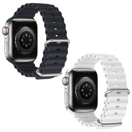 2 kpl hihnaa yhteensopiva Apple Watch -rannekkeen kanssa