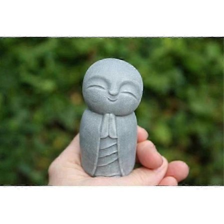 Jizo-patsas Täydellinen pieni Jizo-buddha kotiisi tai puutarhaasi ulkokoristeeksi Uusi