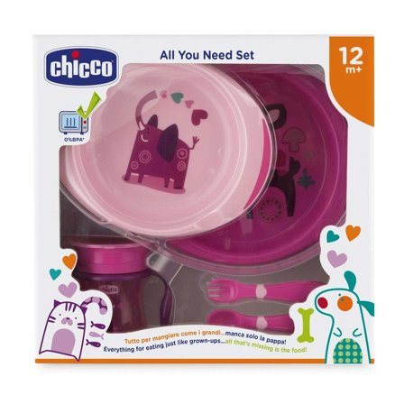 Chicco Set Pappa 12m+ Girl