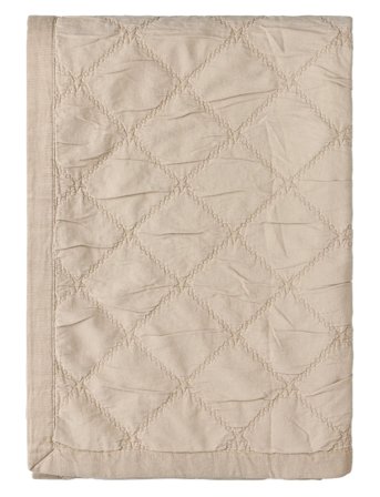 Lexington Home Signature Star Organic Cotton Quilted Bedspread - Beige - 260X240