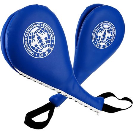 2-pack Taekwondo Kick Pads, Slitstark Slagplatta Mål TKD Karate Kampsport Slagmål Träningsmål Kickboxning Träning, Blå