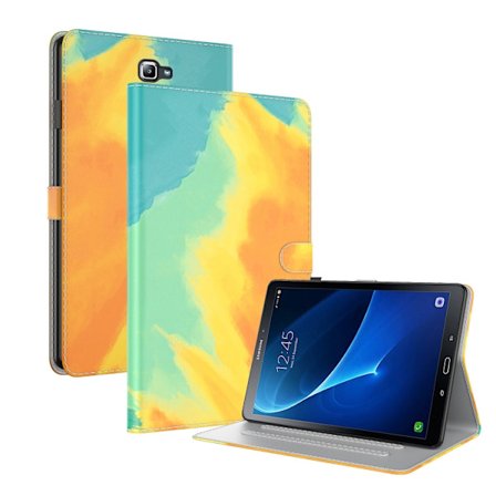 Samsung Galaxy Tab A 10.1 (2016) T580/T585 Flipfodral med Akvarellmönster