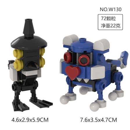 K-Witcher Lumira Zoe Byggklossfigur – K-POP Anime Leksak för Barn & Tonåringar