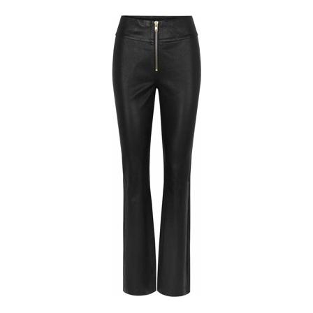 Notes Du Nord Leather Bukser Sort, Dame Læderbukser