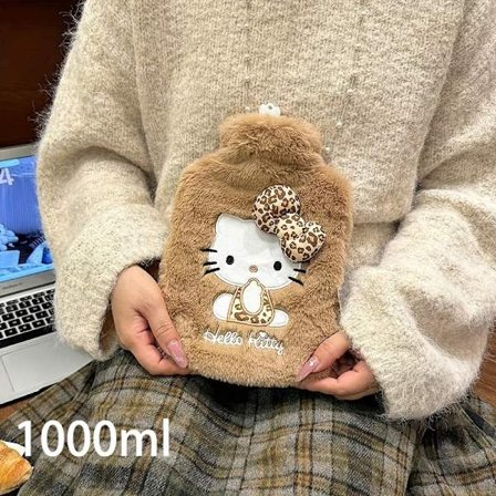 Hello Kitty Varmeflaske med Plysjtrekk | Offisiell, Søt og Perfekt som Gave