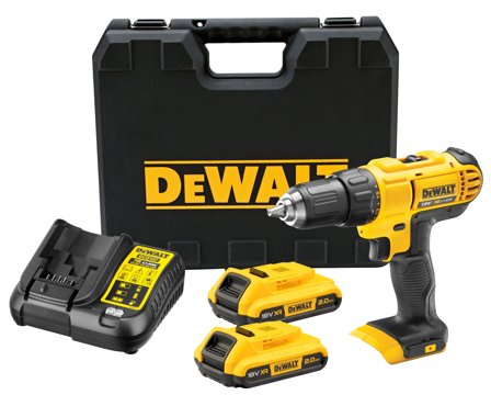 Dewalt DCD771D2-QW Borrskruvdragare, Maskiner