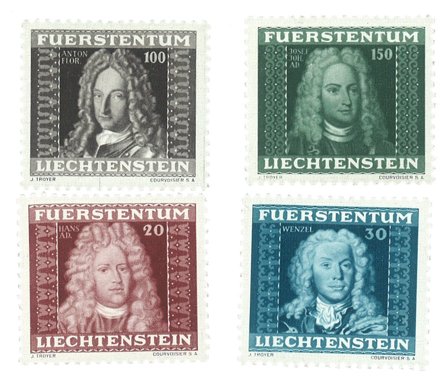 Liechtenstein 1941 - MICHEL 198/201 - Postfrisk