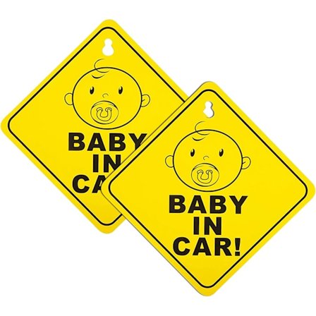 Baby on Board -kyltti autoon, Baby on Board -kyltti autoon, Auton kyltti