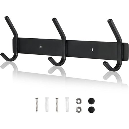 Baderomskrok Henger 3 Kroker Rustfritt Stål Baderom Vegghenger