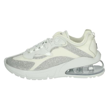 D.a.t.e., 134 sleesters Basa Wit, Dames, Maat:37 EU,Zilver
