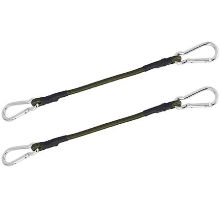 2 st Bungee-rep med spänne Klättring Bungee-sladd Camping Bungee