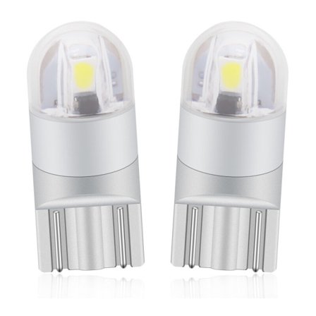 T10 W5w LED-parkeringsljus Sidoljus 12v 6000K Vit 168 194 LED-blinkers För Glödlampa Platta Klarhetslampor Bil Motorcykel - Ett Års Garanti