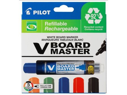 Pilot Whiteboardpenna VBoard F rund 5/fp - Lyreco - Kontorsmaterial - Pennor - Whiteboardpennor - Rund spets